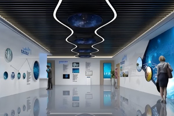 黄山气象天文科普馆效果图设计图