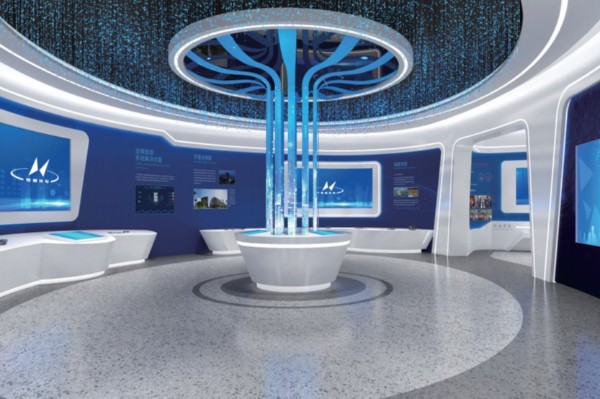 潮州数字多媒体智慧党建体验馆设计效果图