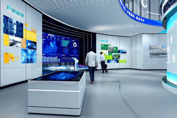 台州数字多媒体红色党建馆设计效果图