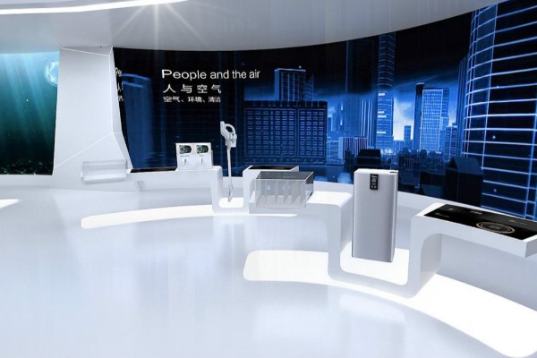 展览展厅设计公司民防宣教体验馆效果图设计图