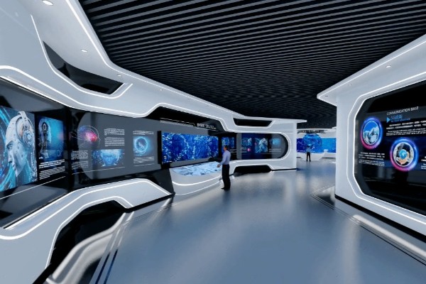 襄樊数字多媒体红色党建教育基地设计效果图