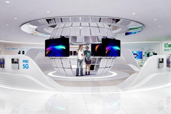 扬州数字多媒体党建展览馆设计效果图