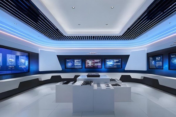 巴彦淖尔数字多媒体红色文化宣传室设计效果图