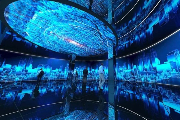 武威数字多媒体党建主题博物馆设计效果图