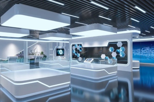 台州数字多媒体红色党建馆设计效果图