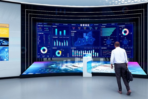 展台搭建公司党建生活馆效果图设计图