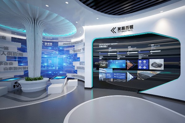 展馆展示设计公司城市规划展示馆效果图设计图