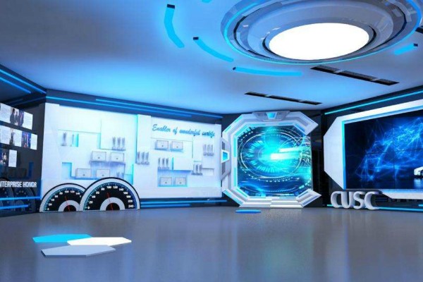 展示艺术设计公司党建党史展馆效果图设计图