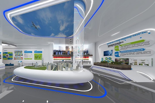楚雄数字多媒体党建科普馆设计效果图