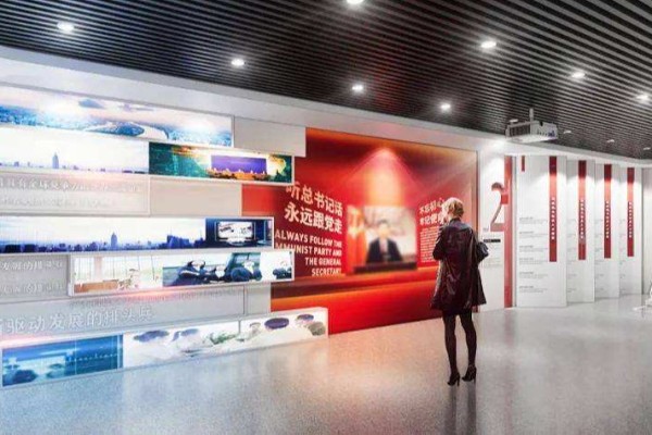 通辽市党建文化馆效果图设计图