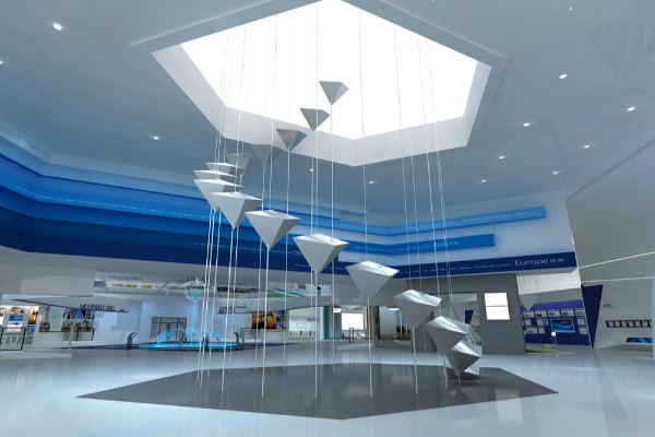 展馆展示设计公司城市规划馆效果图设计图