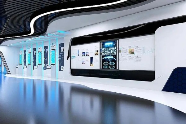 广州数字多媒体党建科普馆设计效果图