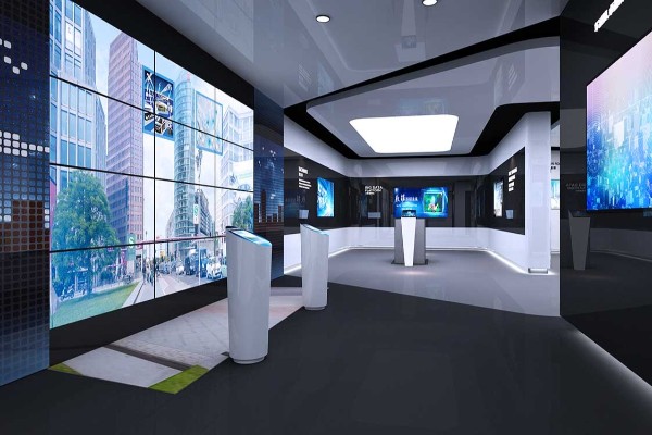 展厅装修公司档案规划馆效果图设计图