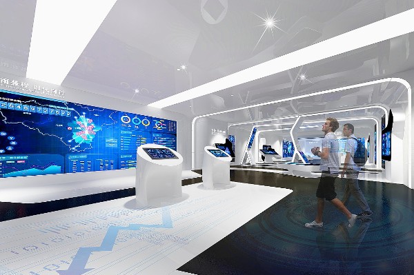 泰安党建教育基地效果图设计图