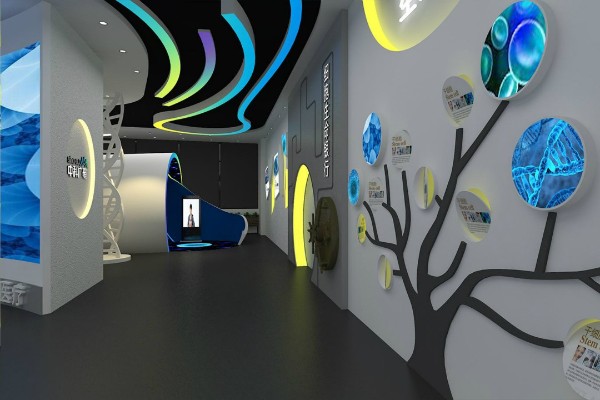 和田数字多媒体党建文化教育馆设计效果图