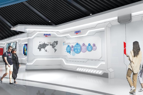 上海党群教育活动中心效果图设计图