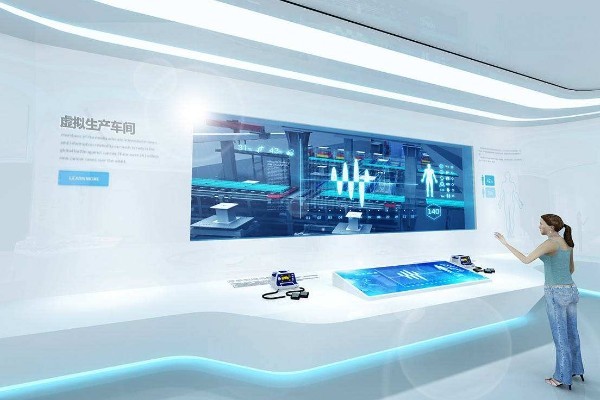 展台设计公司党校党建展示馆效果图设计图