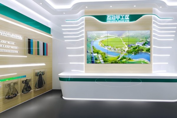 展馆设计施工一体化公司红色文化宣传室效果图设计图