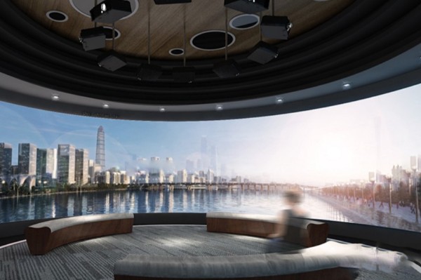 黄南新农村党建文化宣传教育基地效果图设计图