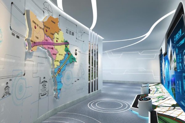 随州数字多媒体党建科普馆设计效果图