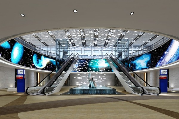 金华数字多媒体党建展览馆设计效果图