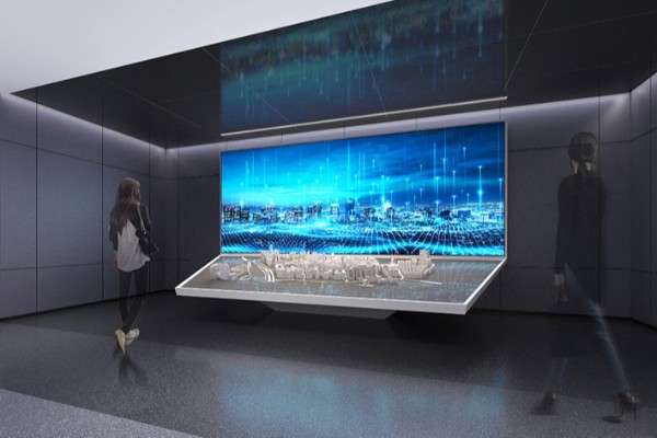 昌吉国防教育馆效果图设计图