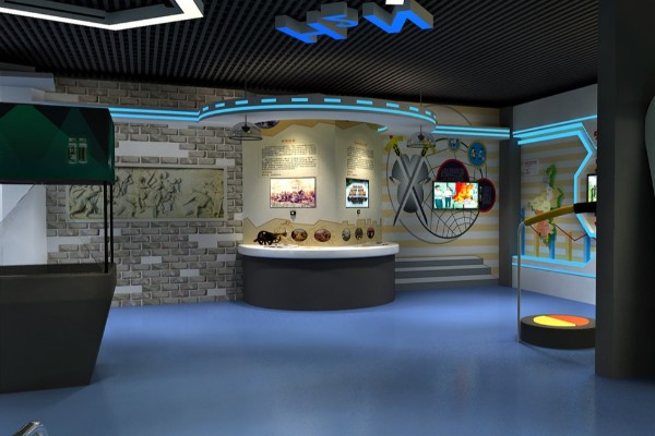 海西数字多媒体党建文化展览馆设计效果图