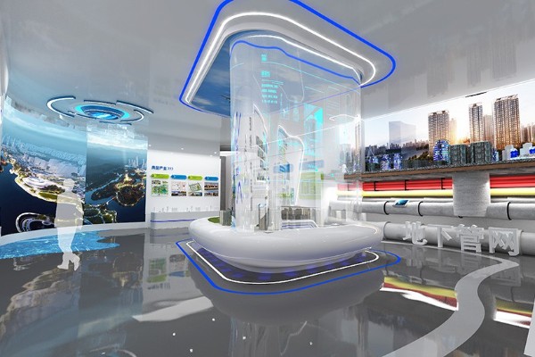 佳木斯数字多媒体红色党建教育基地设计效果图