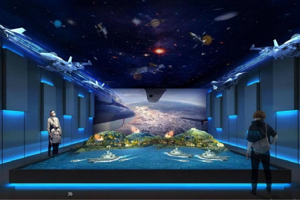 霍邱红色主题展馆效果图设计图