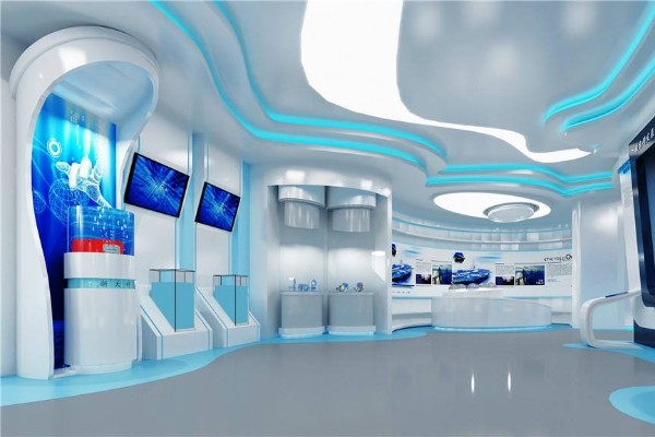 咸宁民营企业党建馆效果图设计图