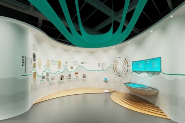 白银数字多媒体智慧党建展厅设计效果图