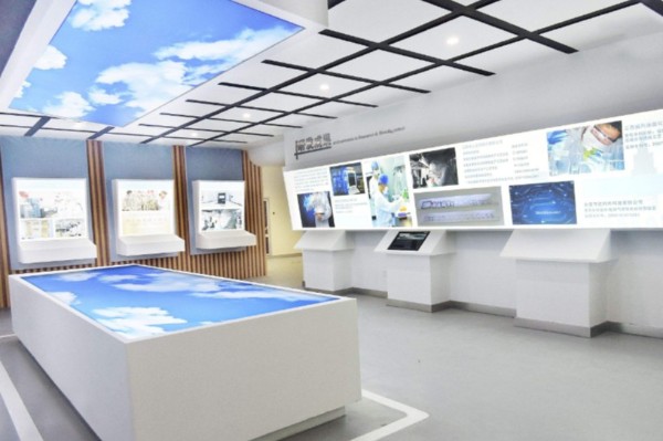 阿里党建文化展厅效果图设计图