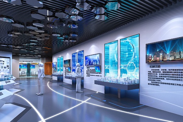 曲靖党建主题博物馆效果图设计图