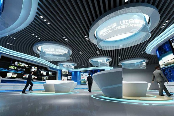 展台设计搭建公司青少年艺术活动中心效果图设计图