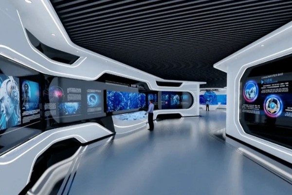 益阳数字多媒体党建荣誉室设计效果图