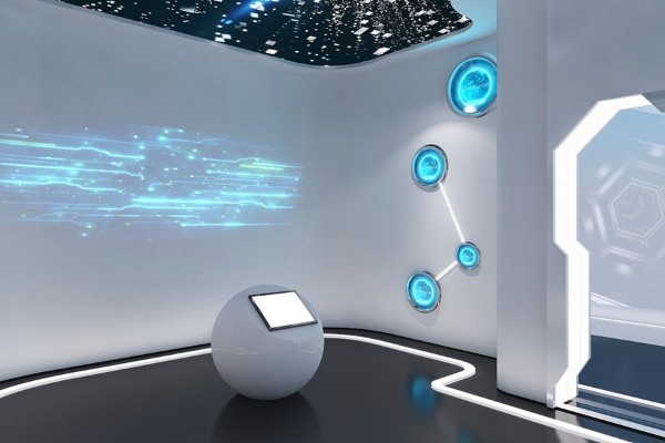 建德展览展厅设计公司党建陈列馆效果图设计图