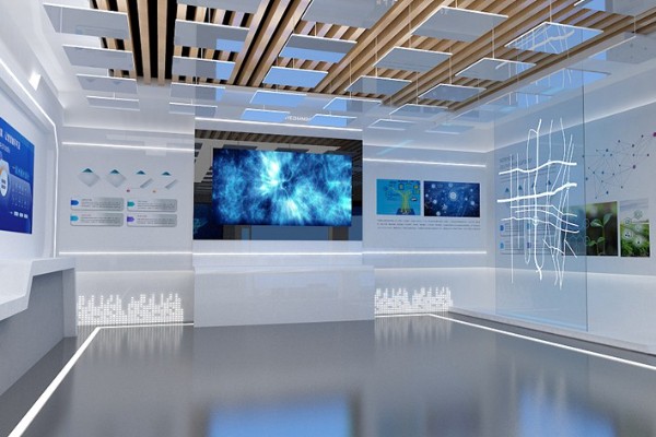 广州数字多媒体党建科普馆设计效果图