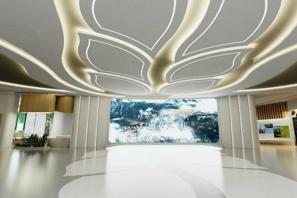 铜陵数字多媒体政府党建展厅展馆设计效果图