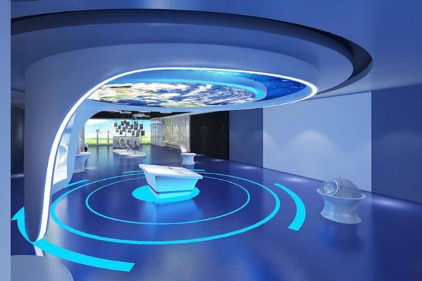 杭州数字多媒体声光电党建文化馆设计效果图