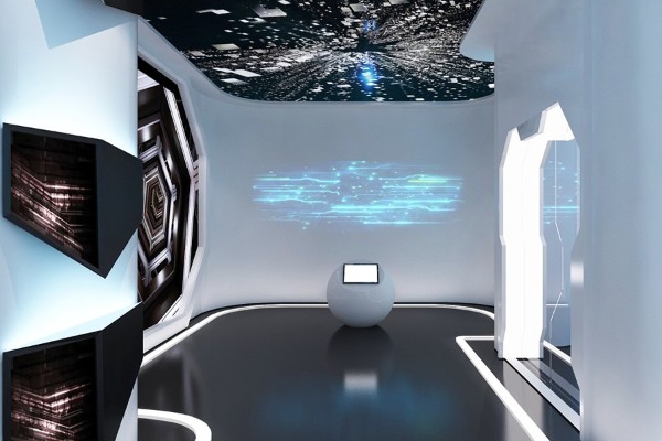 贵阳数字多媒体智慧党建展馆设计效果图