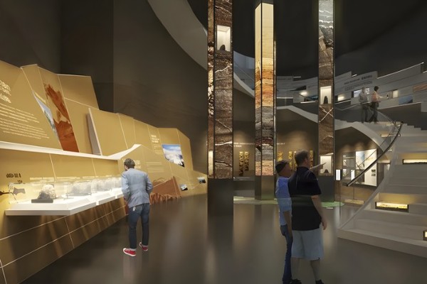 金华数字多媒体党建展览馆设计效果图