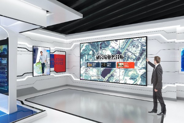 石家庄数字多媒体智慧党建体验馆设计效果图