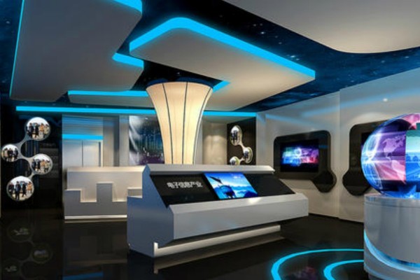 萍乡数字多媒体红色党建展厅设计效果图