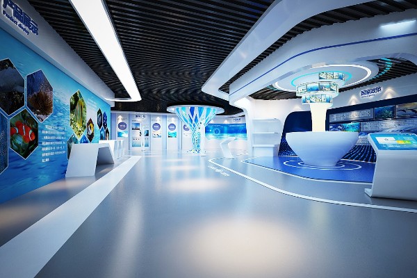 铜陵数字多媒体政府党建展厅展馆设计效果图