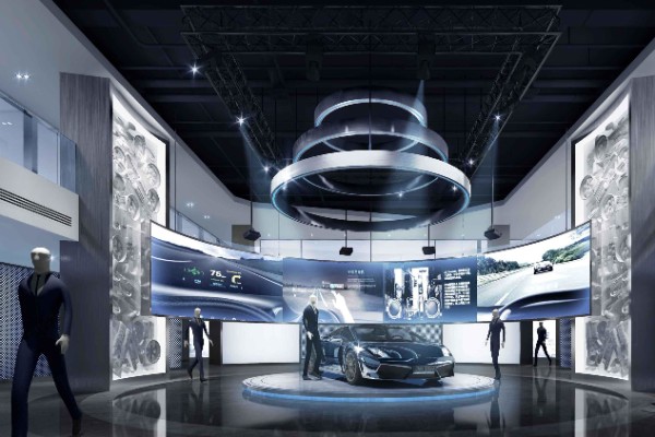 宜春数字多媒体政府党建展厅展馆设计效果图