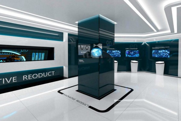 眉山数字多媒体党建教育基地设计效果图