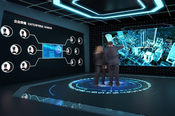 海口智能党建文化馆效果图设计图