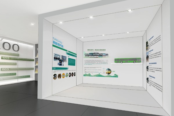 阿里党建文化展厅效果图设计图