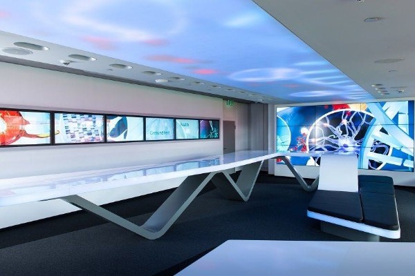 眉山数字多媒体智慧党建体验中心设计效果图