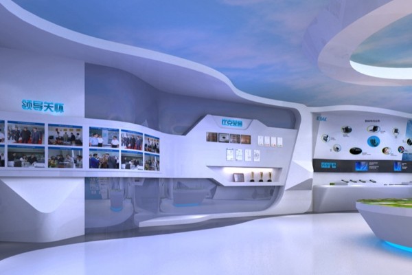 咸宁民营企业党建馆效果图设计图